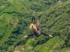 Canopytour in Mindo, ziplinen hoog boven het nevelwoud met uitzicht over jungle en valleien.