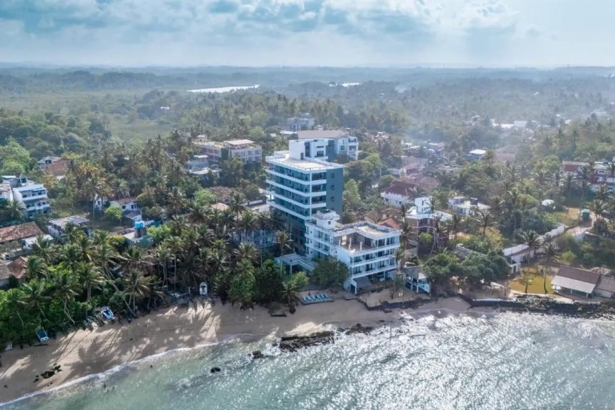 Sandy Bliss in Mirissa aan de zuidkust van Sri Lanka