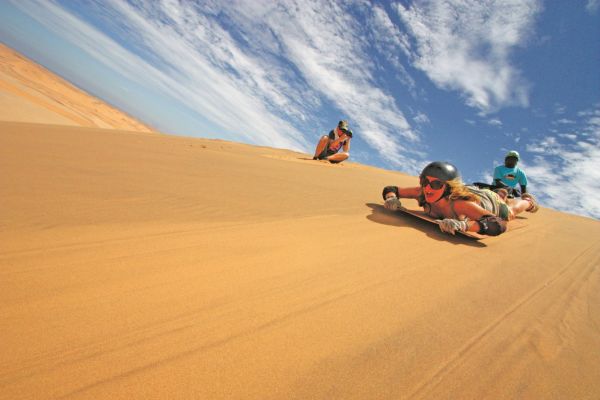 Sandboarding Namibie excursie