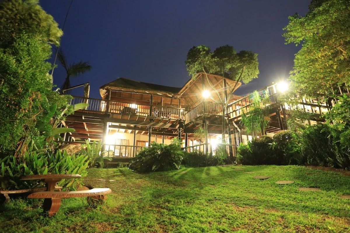 Ndiza Lodge in St. Lucia nabij iSimangaliso Wetland Park in Zuid-Afrika