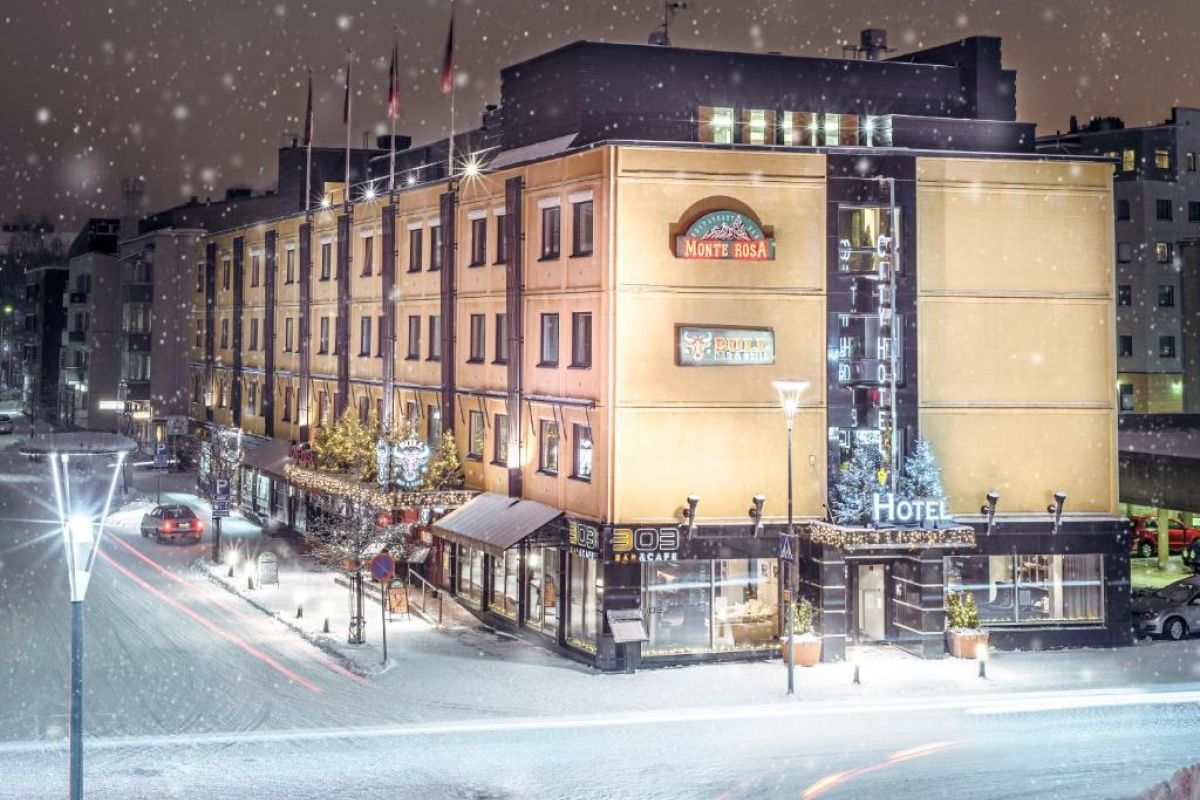 Arctic City Hotel in Rovaniemi centrum tijdens Lapland rondreis 5 dagen in winter