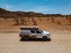 Toyota Hilux budget camping rental 4×4 – rooftop tent equipped vehicle for Namibia self-drive holidays