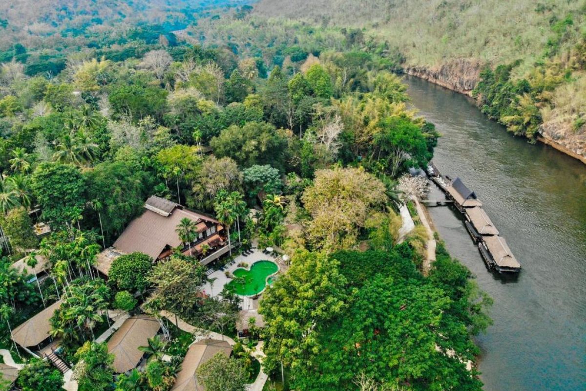 Jungle resort River Kwai Resotel in Thailand
