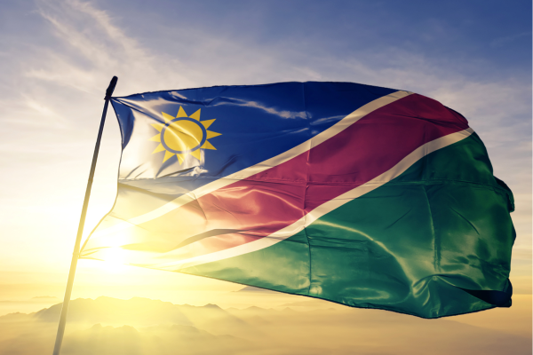 Nationale viering tijdens Independence Day in Namibië