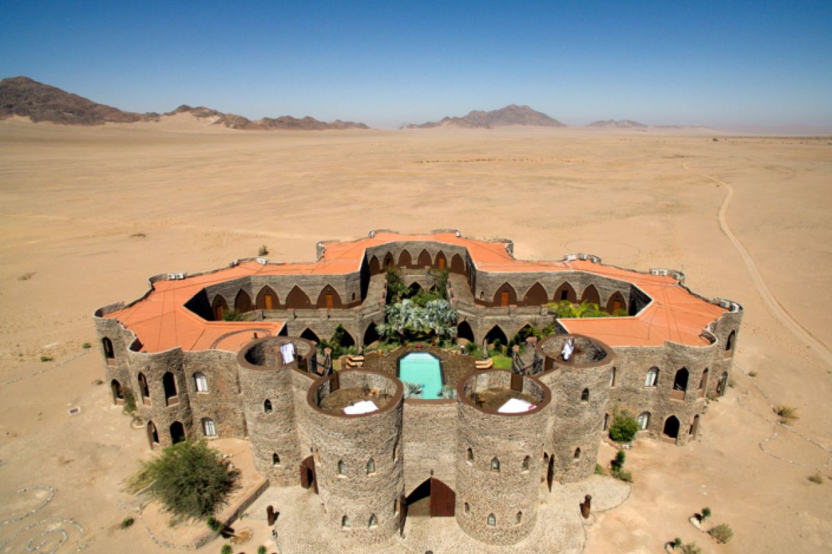 Sesriem camp; Sossusvlei  Le Mirage Desert Lodge camp; Spa overview