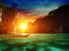 18-daagse familie rondreis Thailand Longtailboot en snorkelen bij Phi Phi Islands Thailand