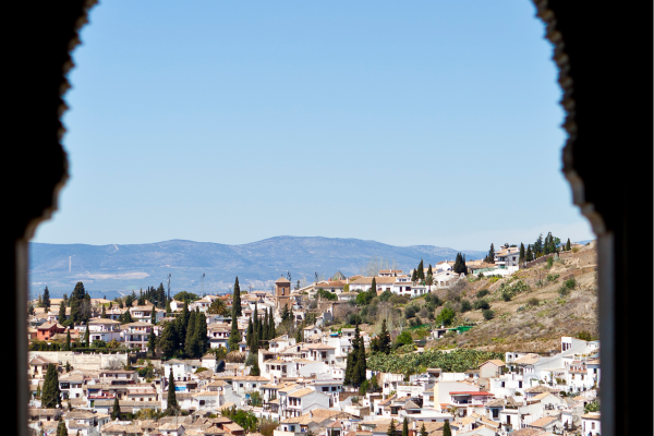 Uitzicht vanaf Mirador San Nicolás op het Alhambra