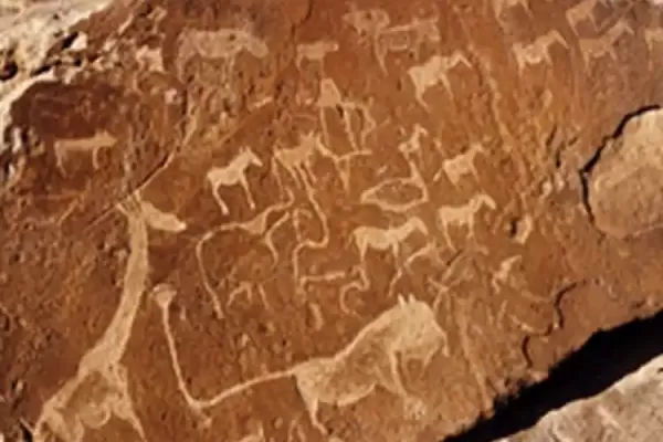 Twyfelfontein “UNESCO Twyfelfontein – eeuwenoude rotstekeningen in Damaraland.” 