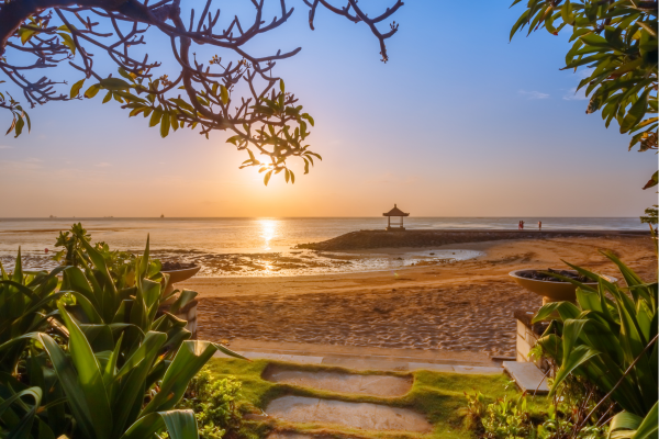 Sanur_Zonsopgang aan het strand in Bali