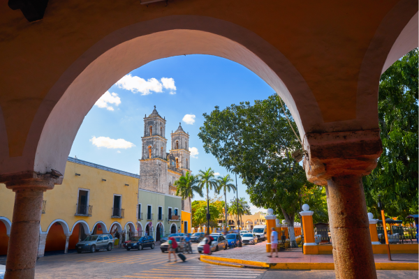 Valladolid_Mexico marktplein centrum