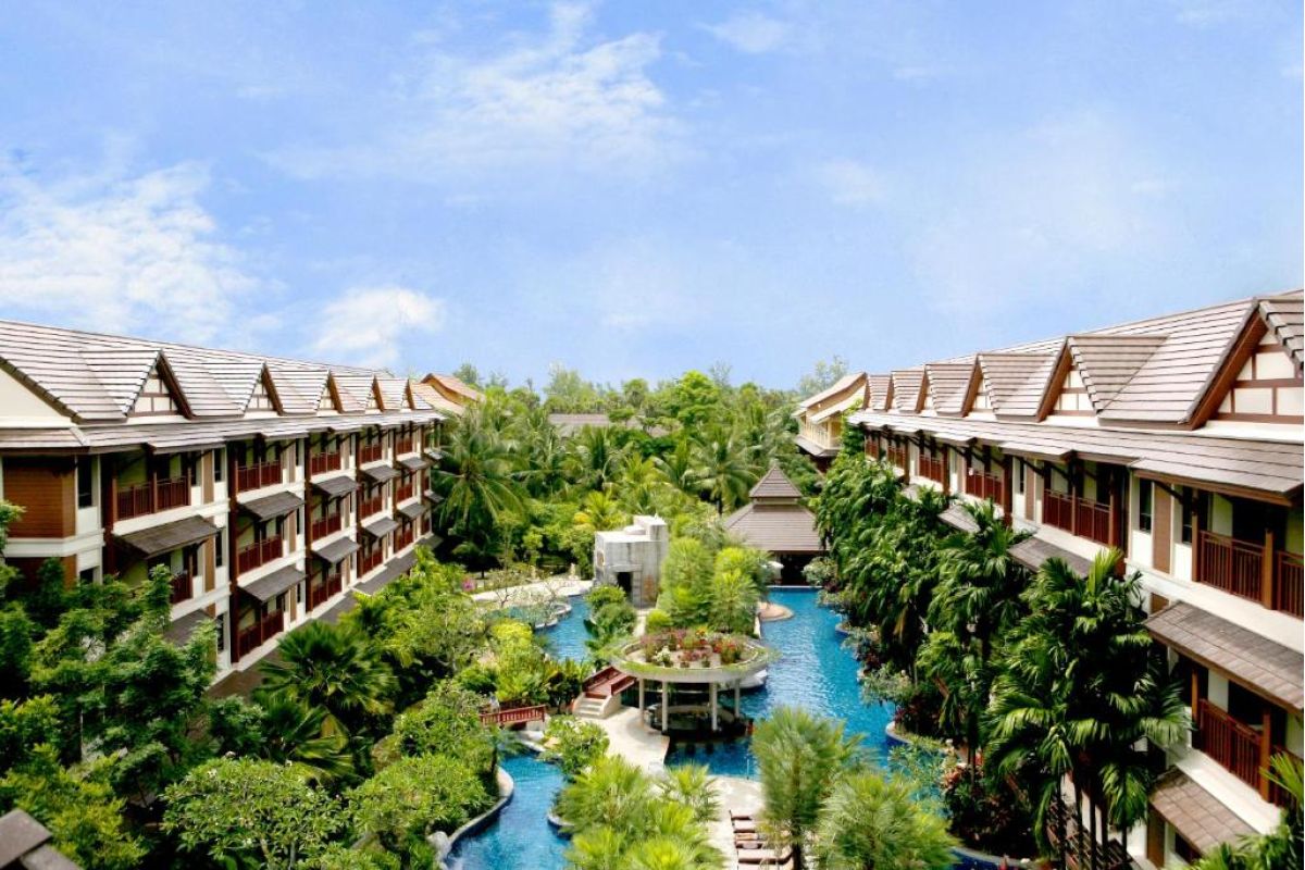 Tropisch resort nabij Kata Beach in Phuket Thailand