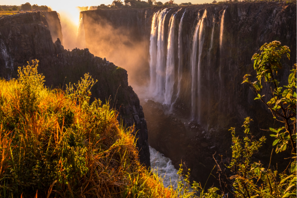 Victoria Falls_Bij zonsopgang