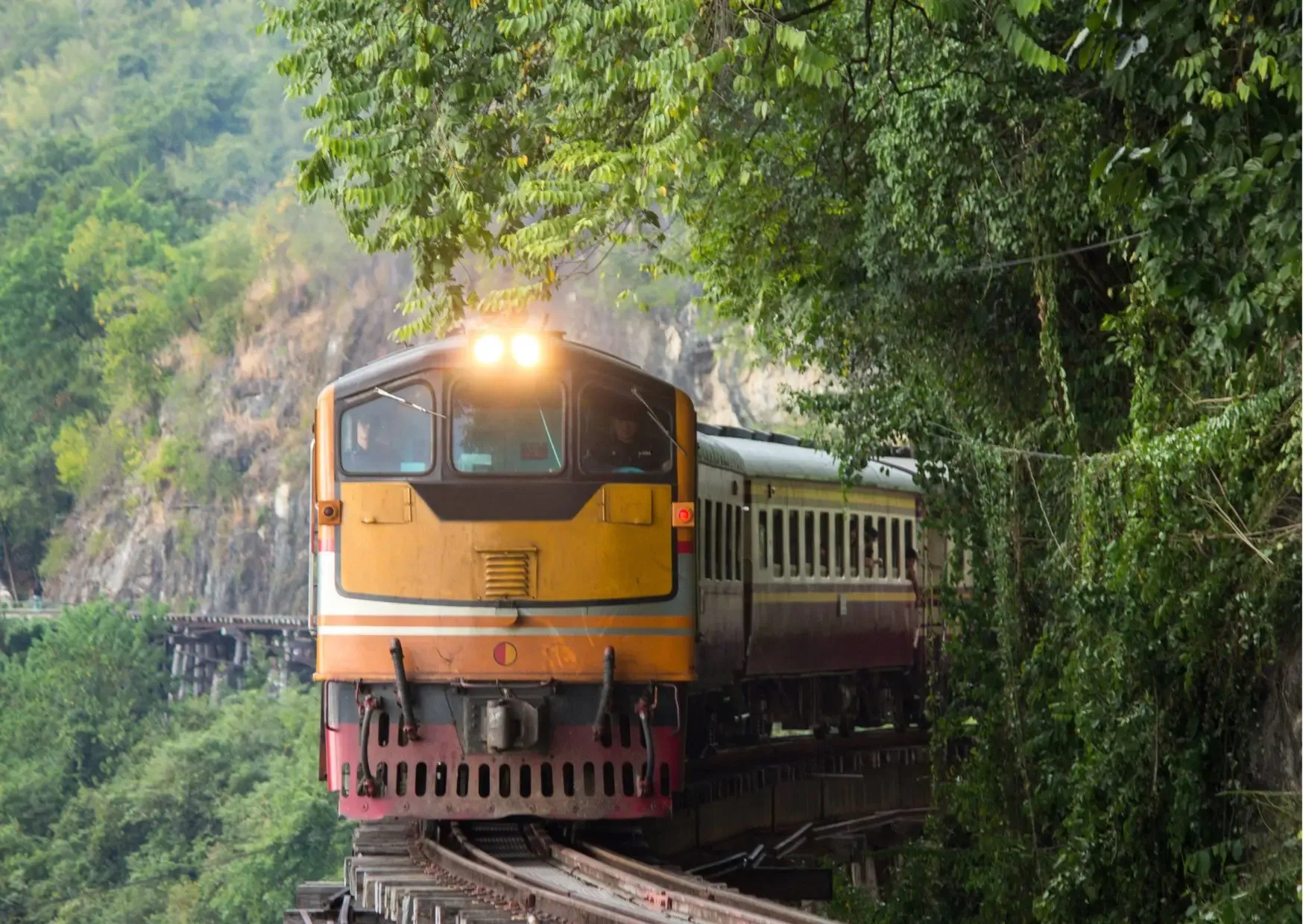Comfortabele nachttrein naar Chiang Mai in Thailand