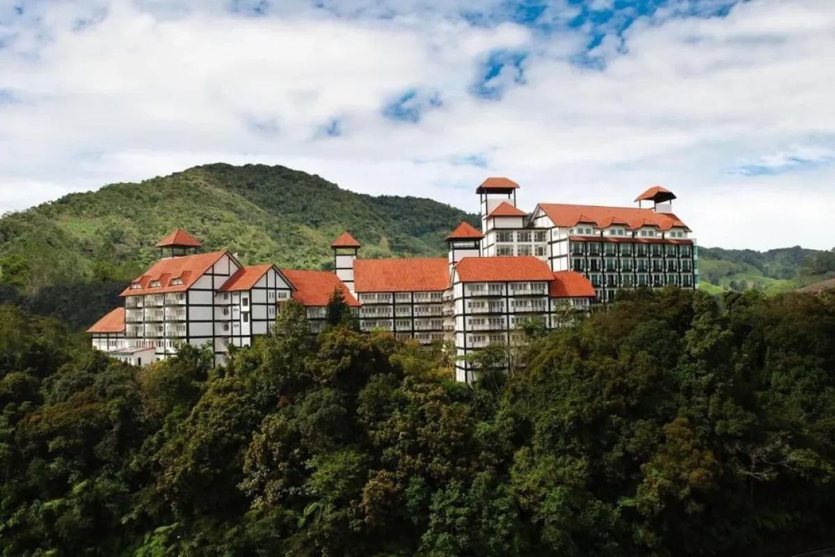 Heritage Hotel Cameron Highlands in Tudor-stijl tussen groene heuvels