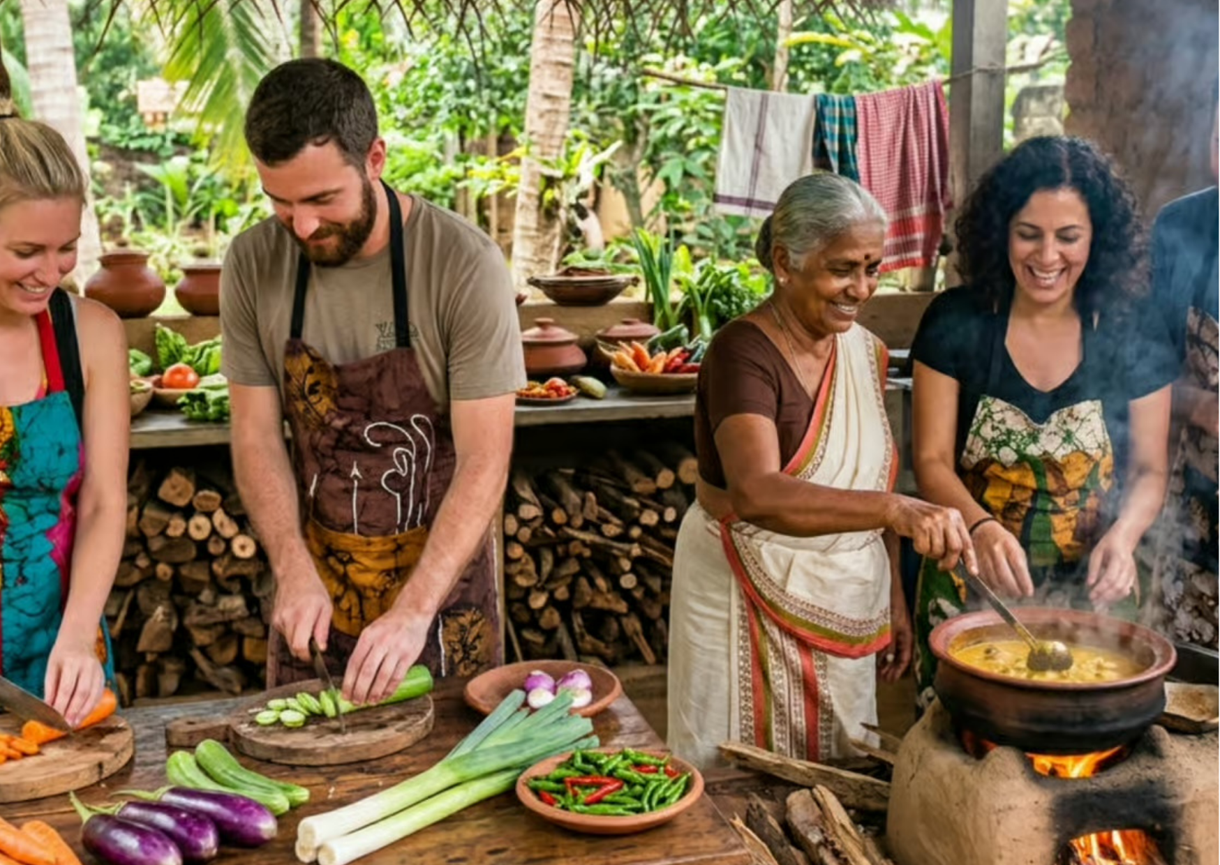 Sri Lankaanse kookworkshop met lokale ingrediënten en traditionele gerechten