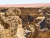 Sesriem - Panorama Canyon met rode duinen op de achtergrond