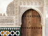 Moorse deur van het Alhambra in Granada