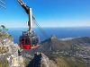 Kaapstad_Uitzicht met kabelbaan over Kaapstad met de Tafelberg