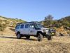 Toyota Land Cruiser HJ76 4×4 – ruime 8-persoons huurauto voor lodge-based selfdrive reizen in Namibië