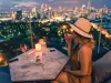 18-daagse familie rondreis Thailand Rooftop bar van hotel in Bangkok Chinatown