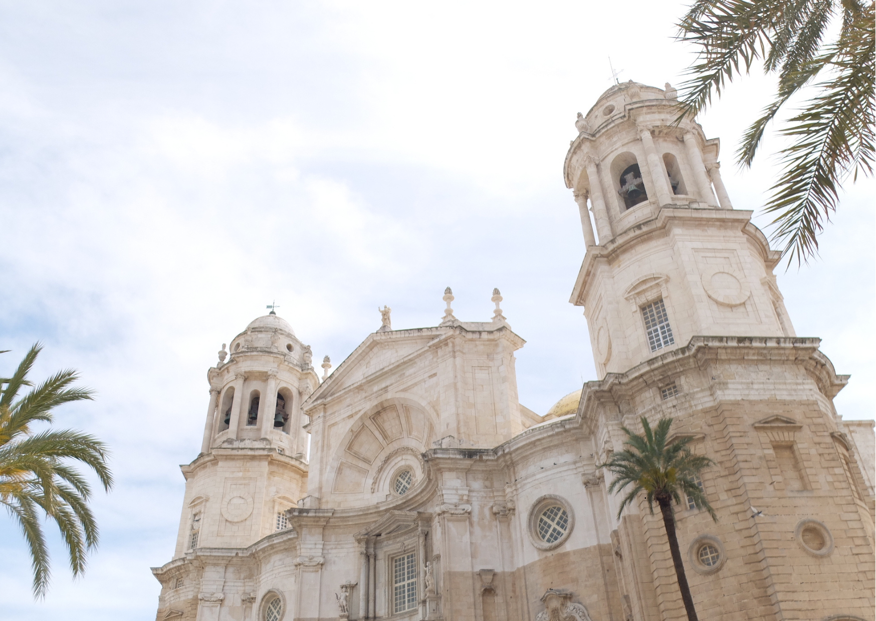 Historisch centrum van Cádiz aan de Atlantische kust