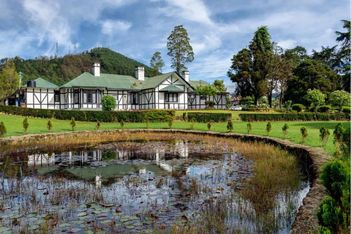 Oliphant Boutique Hotel in de groene hooglanden van Nuwara Eliya, Sri Lanka
