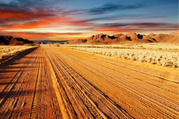 Kalahari woestijn_Mariental_Namibie_Rode duinen