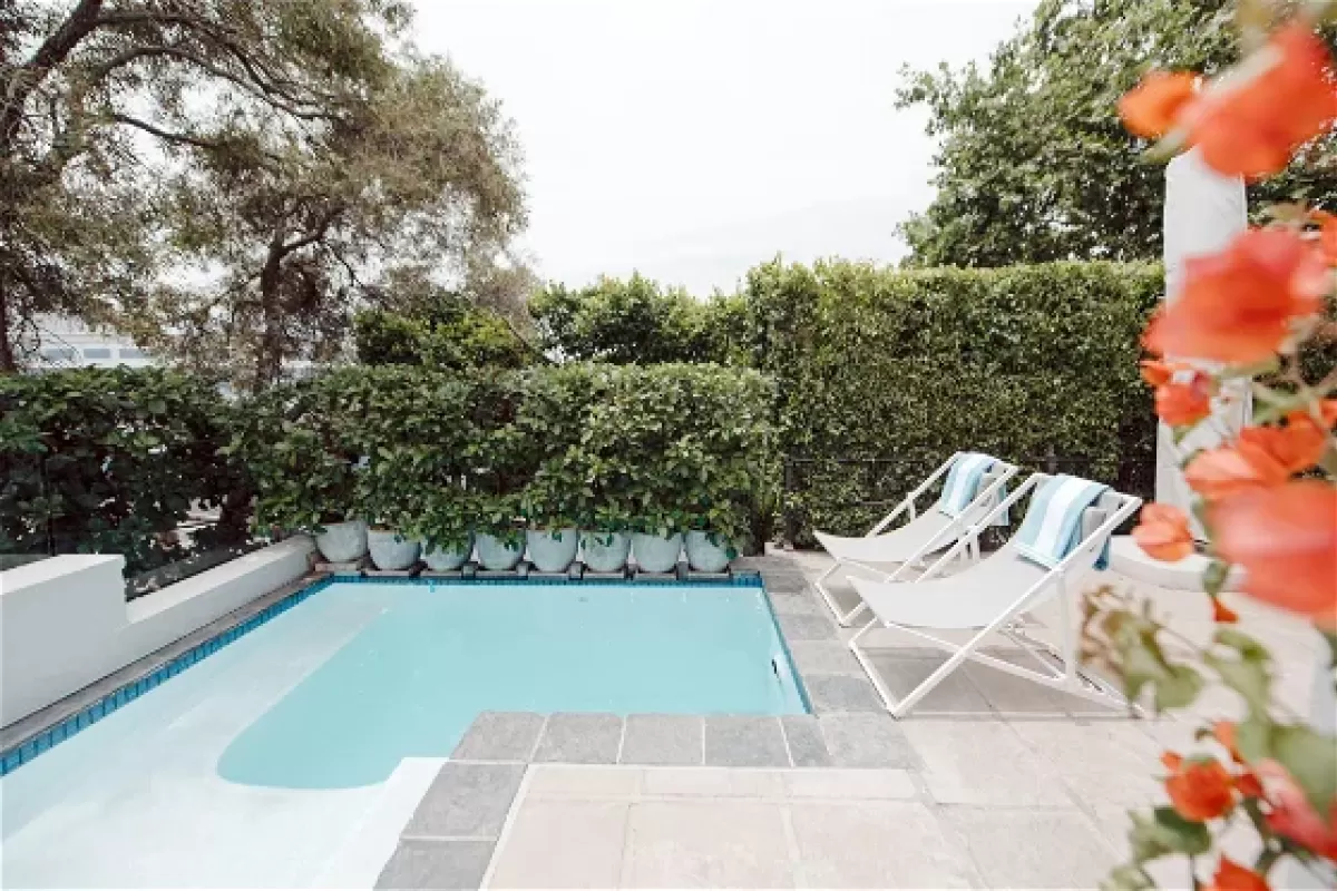 Kaapstad - Pool @ De Waterkant House