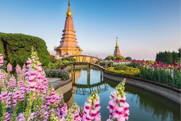 Tempels en authentieke sfeer in Chiang Mai tijdens Thailand Familie Rondreis