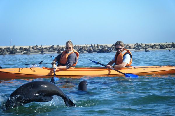 Walvis bay_Kajakken_excursie_Namibie