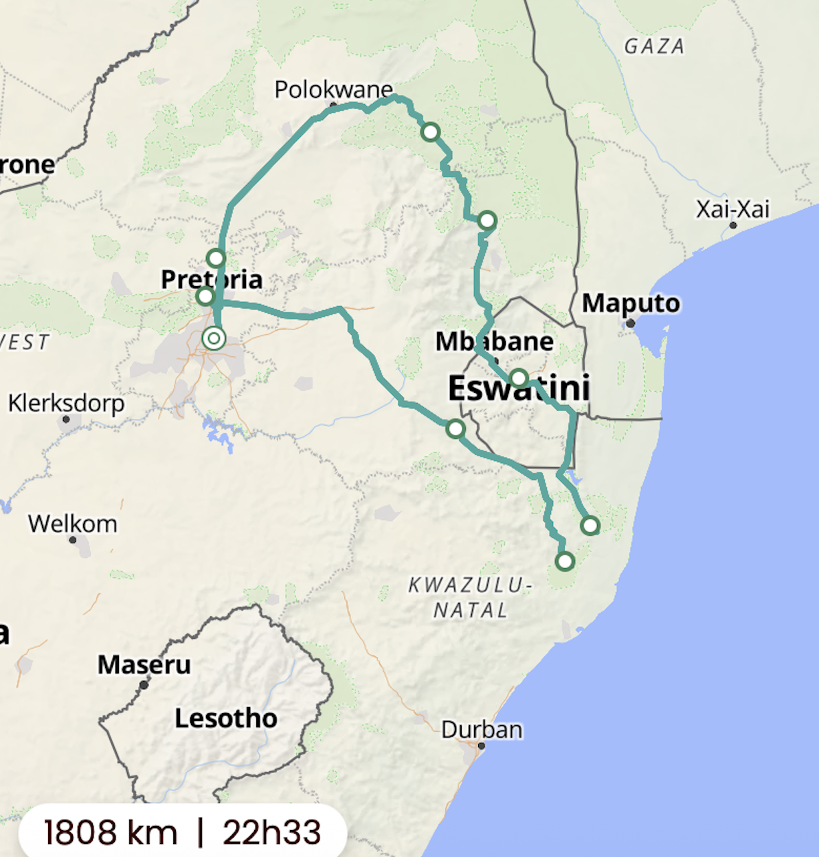 15-daagse reis adembenemend Afrika 