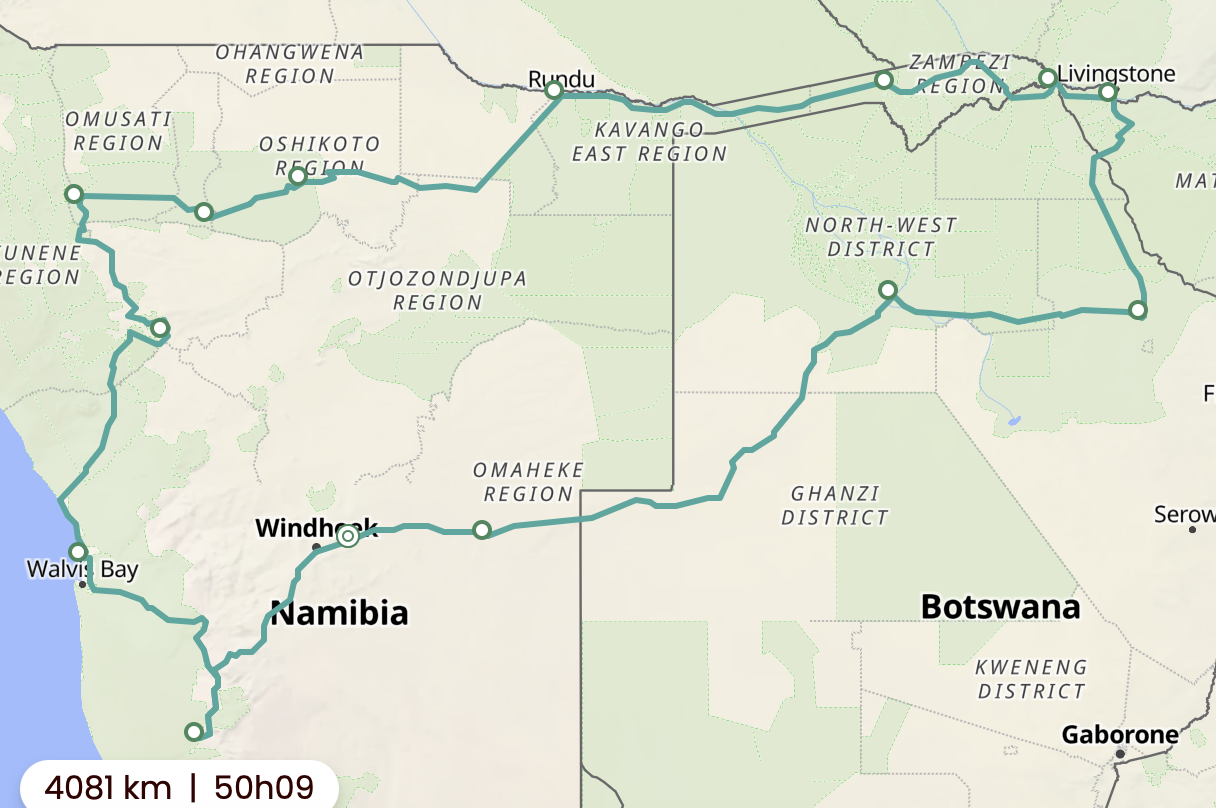 20-daagse rondreis Namibië en Botswana, Desert meets Delta