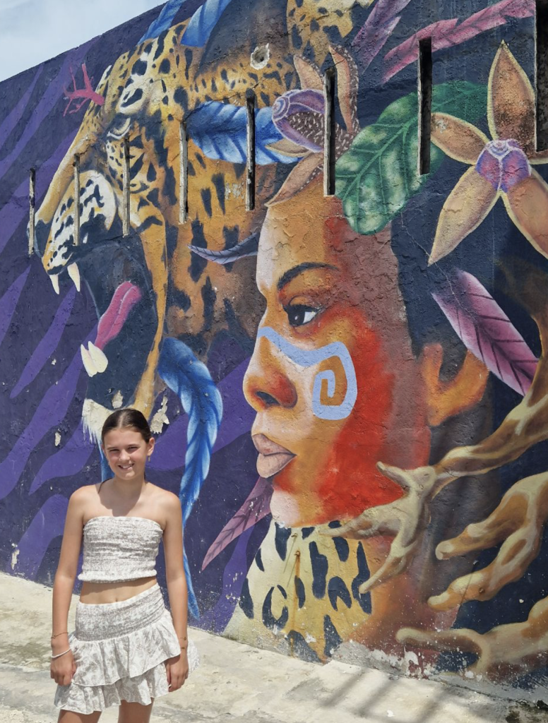 Campeche -“Stadsmuur en kleurrijke gevels in historische binnenstad van Campeche.”