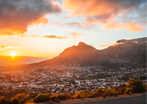 Kaapstad sunrise