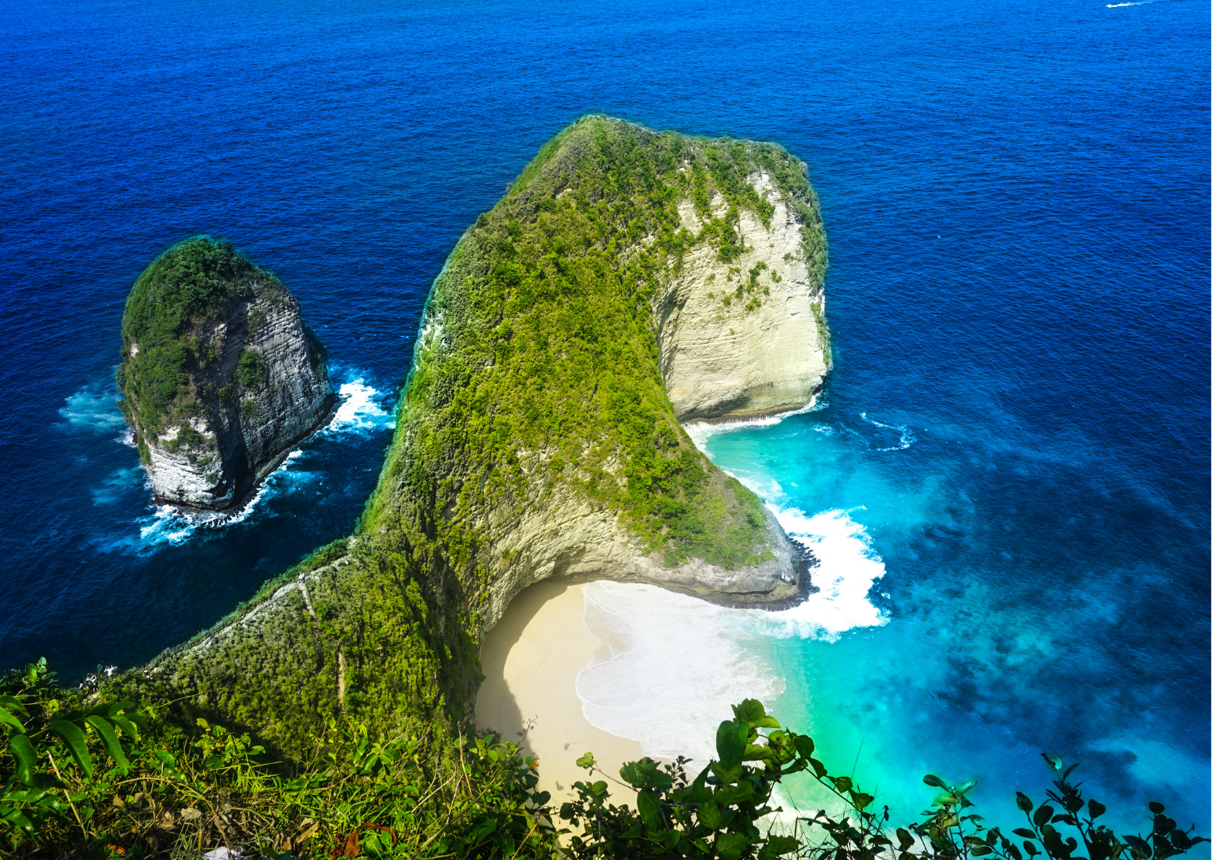 Nusa Penida-Kelingking Beach-Uitzicht op de mooiste kliffen
