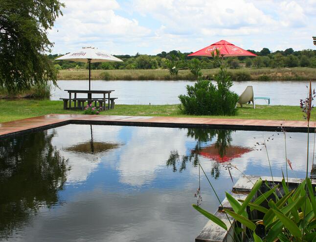Rundu Kaisosi River lodge pool