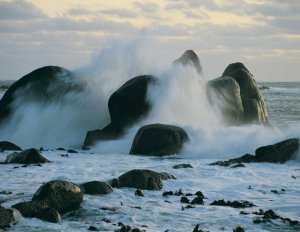 Tsitsikamma National Park - rotsen in oceaan