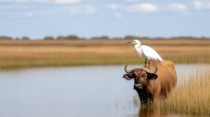 St. Lucia_iSimangaliso_buffalo in wetlands park_South Africa