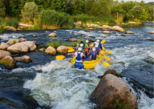 16-daagse Selfdrive Adembenemend Zuid-Afrika Raften op de Sabie-rivier bij Hazyview in Zuid-Afrika