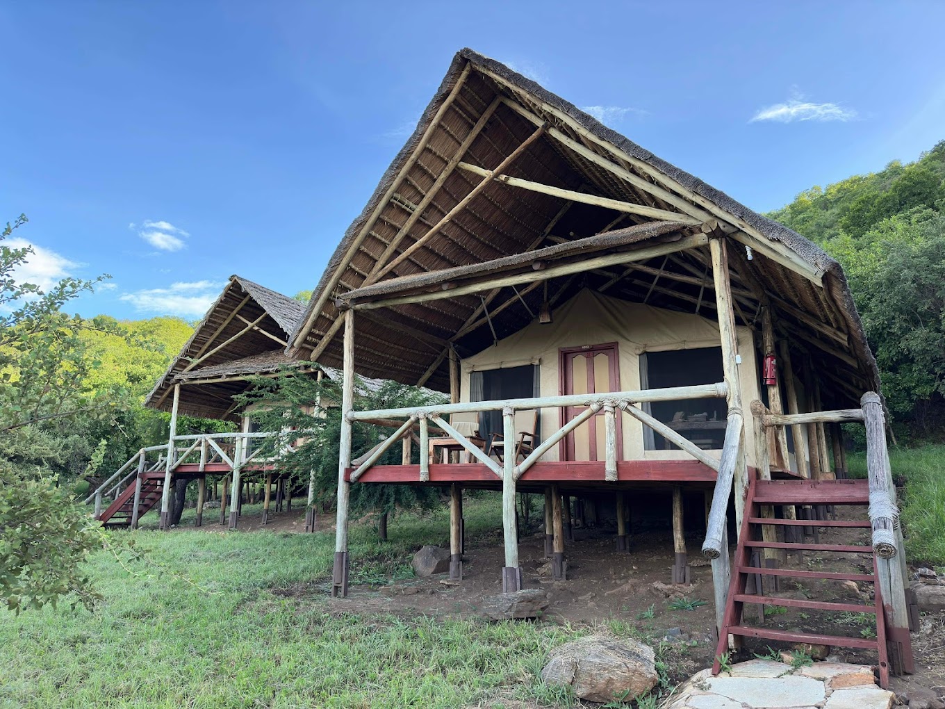 tarangire sangaiwe tented lodge tents